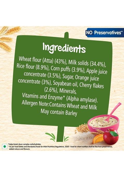 Cerelac Baby Food Cereal | No Preservatives | Wheat Rice Mixed Fruit For 10 To 24 Months Baby | Source Of Iron & Protein For Babies | Instant Cereal | 300G