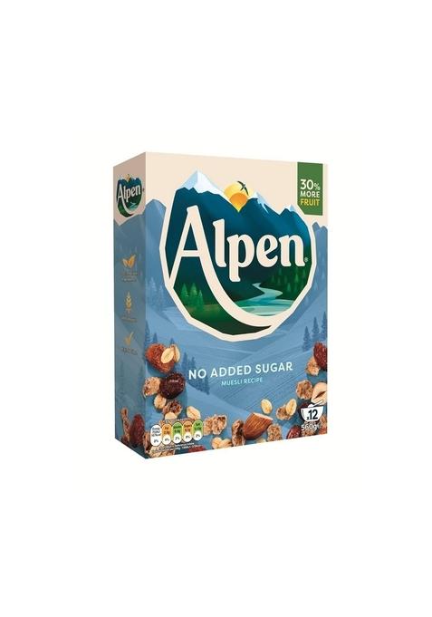 Alpen Cereal No Added Sugar, 550G, Packaging May Vary