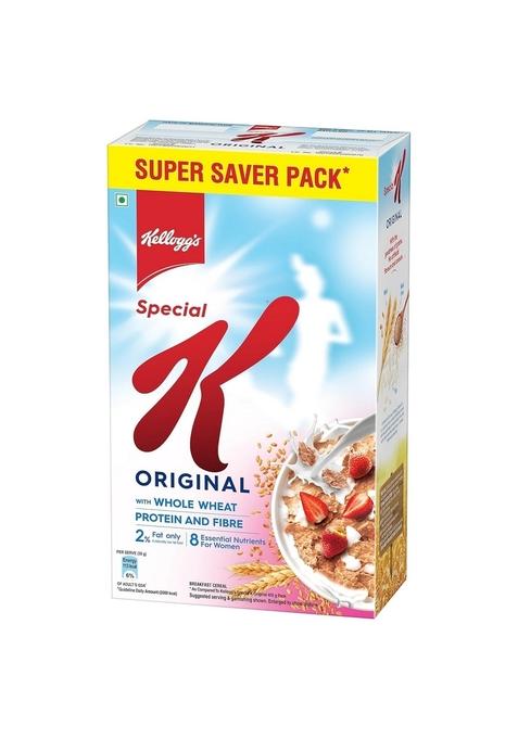 Kellogg'S Original Special K | Only 2% Fat | Sub 300 Calorie Breakfast Cereals | Whole Wheat Flakes| Source Of Protein & Fibre | 900/935G