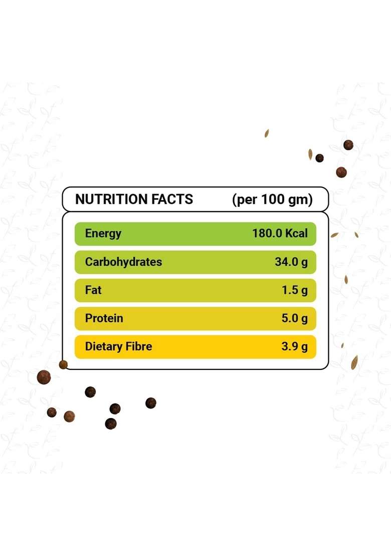 Naturalist 350 Gm Chettinad Kavuni Kanji Mix | Black Rice Porridge Mix | 100% Natural | Chemical Free | Fibre And Protein Rich Healthy Meal - 350 Grams - Indya