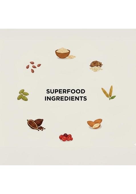 Froods Chocolate Granola 220G | Made With Millets | High Fibre | Vegan & Gluten Free | No Refined Sugar | Rich In Superfoods | Gut-Healthy Energy Breakfast Cereal (Pack Of 1)