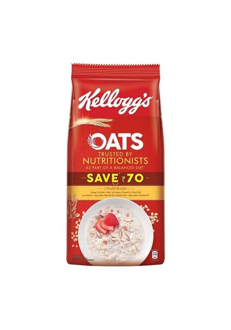 Kellogg'S Oats, Rolled Oats, Nut,High In Protein And Fibre, Low In Sodium, 1.5Kg Pack