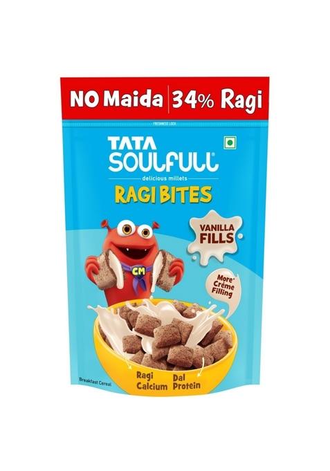 Tata Soulfull Ragi Bites Vanilla Fills, 250G
