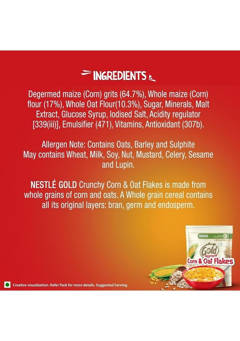 Nestlé Gold Crunchy Corn & Oat Flakes