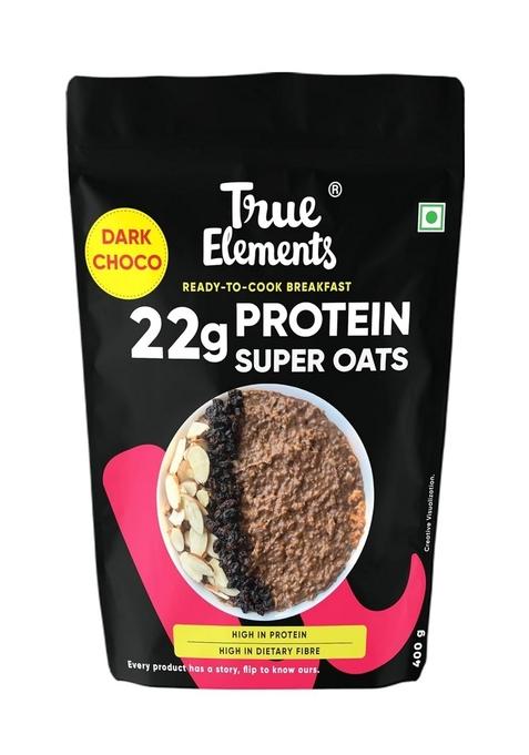 True Elements Protein Oats 400Gm