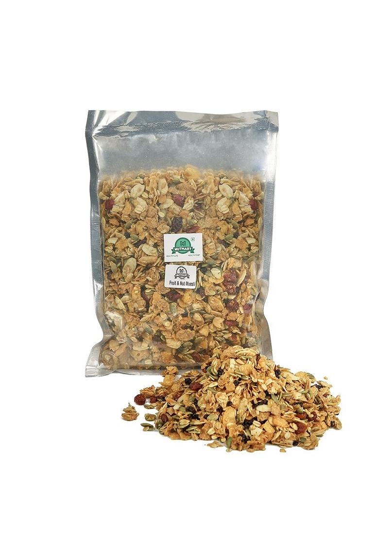 Nutmart Premium Fruit And Nut Muesli For Eating || 1 Kg.|| Morning Breakfast|| Superfood|| Powerfull Breakfast||