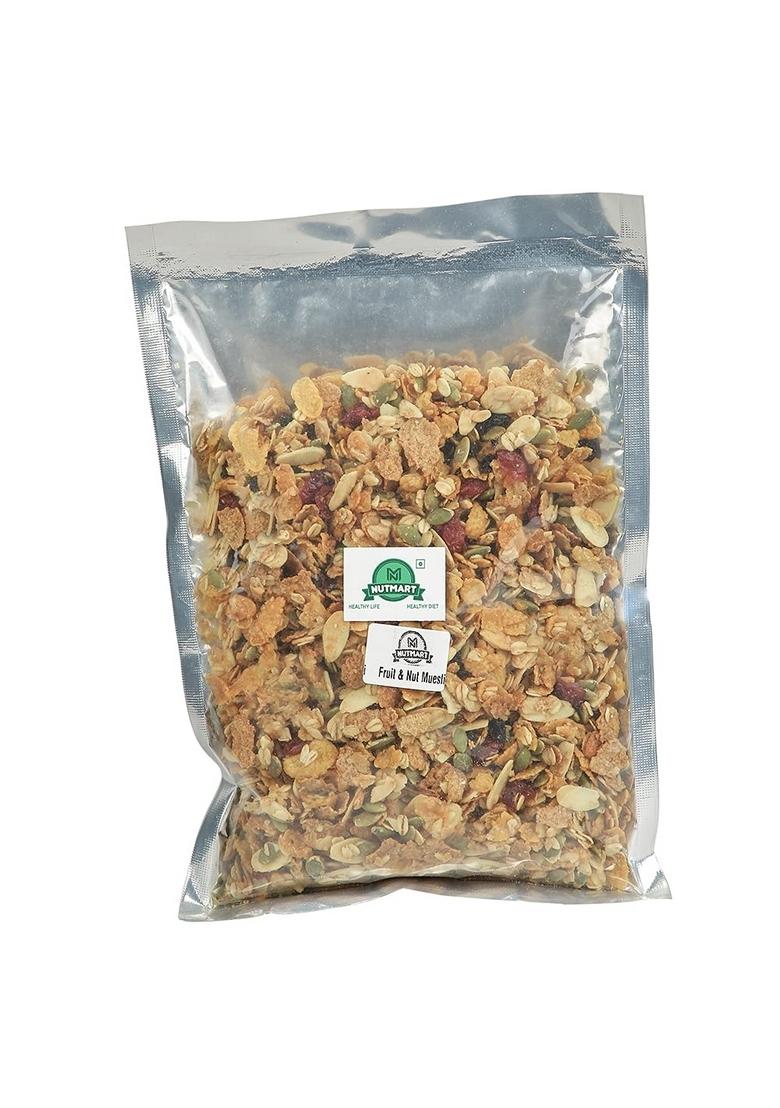 Nutmart Premium Fruit And Nut Muesli For Eating || 1 Kg.|| Morning Breakfast|| Superfood|| Powerfull Breakfast||