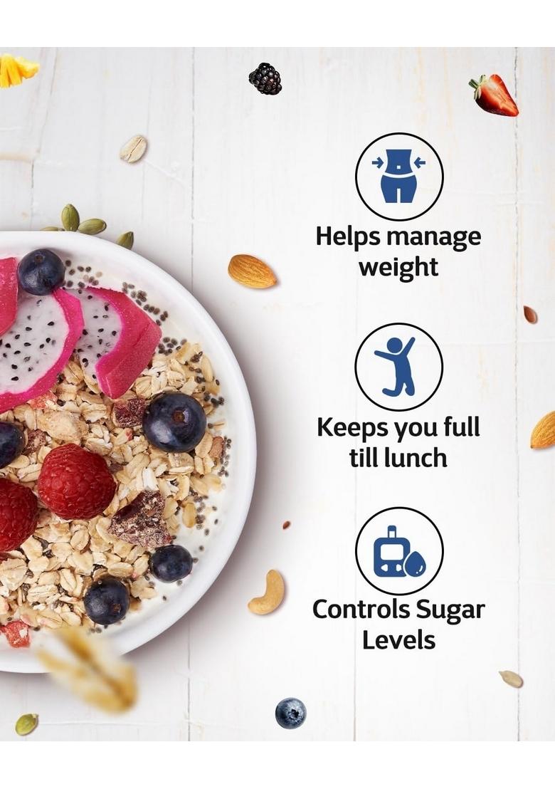 True Elements Whole Oatmeal 1Kg