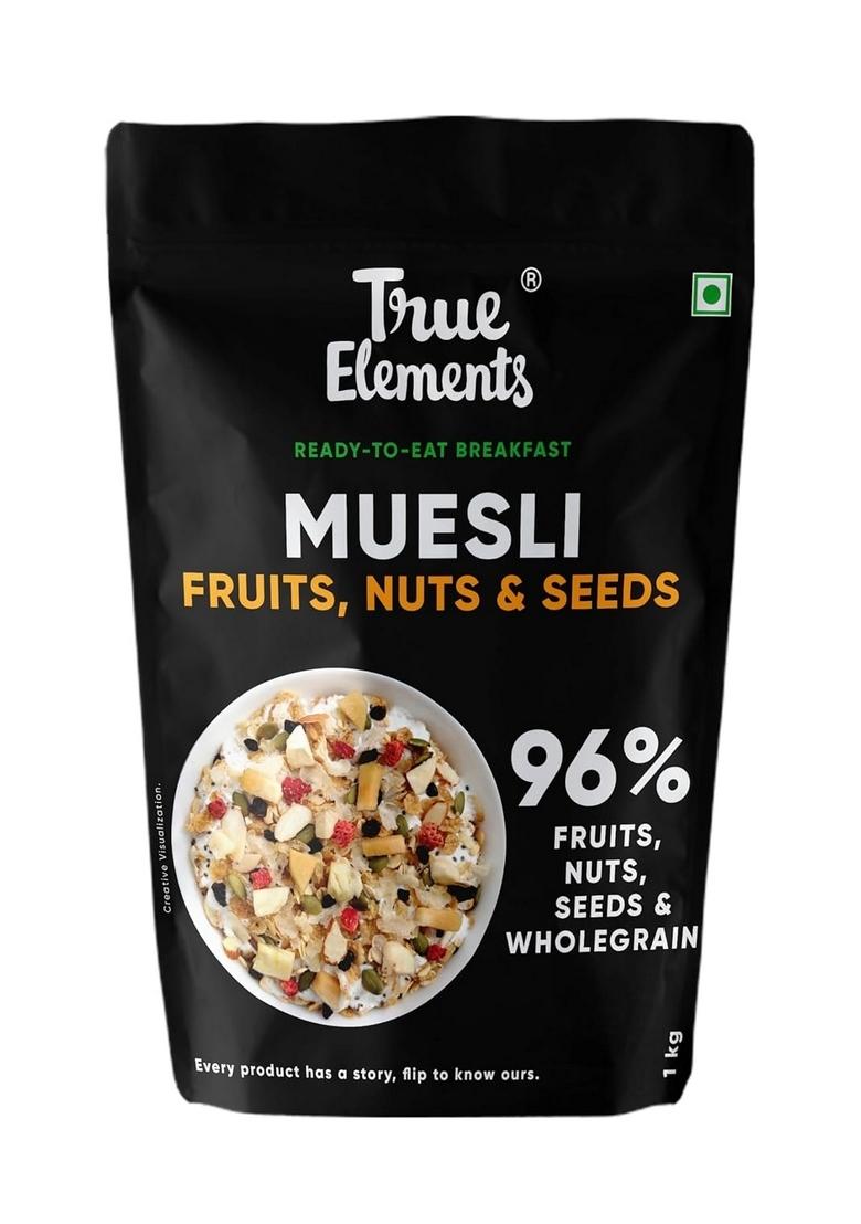 True Elements Muesli Fruit And Nuts 1Kg