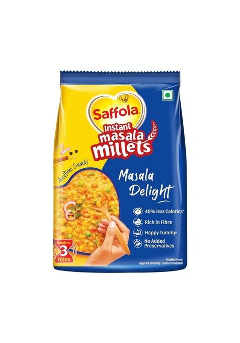 Saffola Masala Millets Masala Delight | Lower In Calories, Rich In Fibre | Yummy Millets For Happy Tummy, 225G