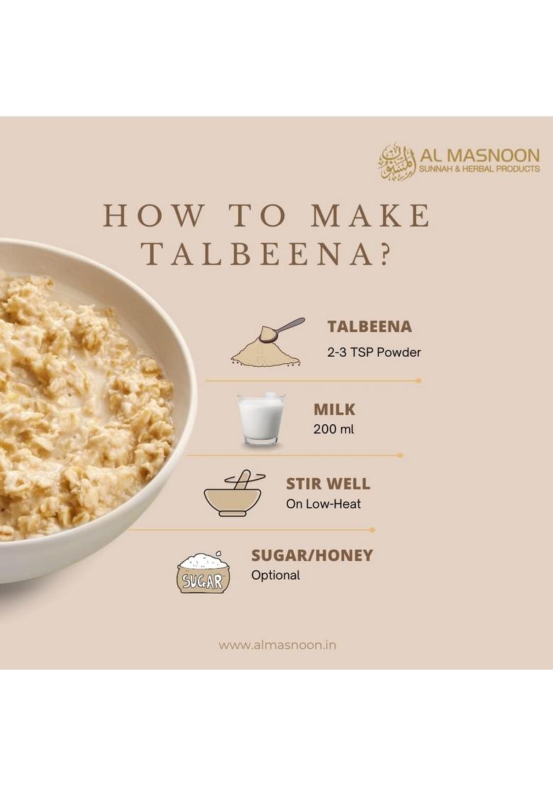 Talbina Special With Dry Fruits/A Sunnah & Healthy Diet Porridge For All Age Group (350G Pack Of 1)