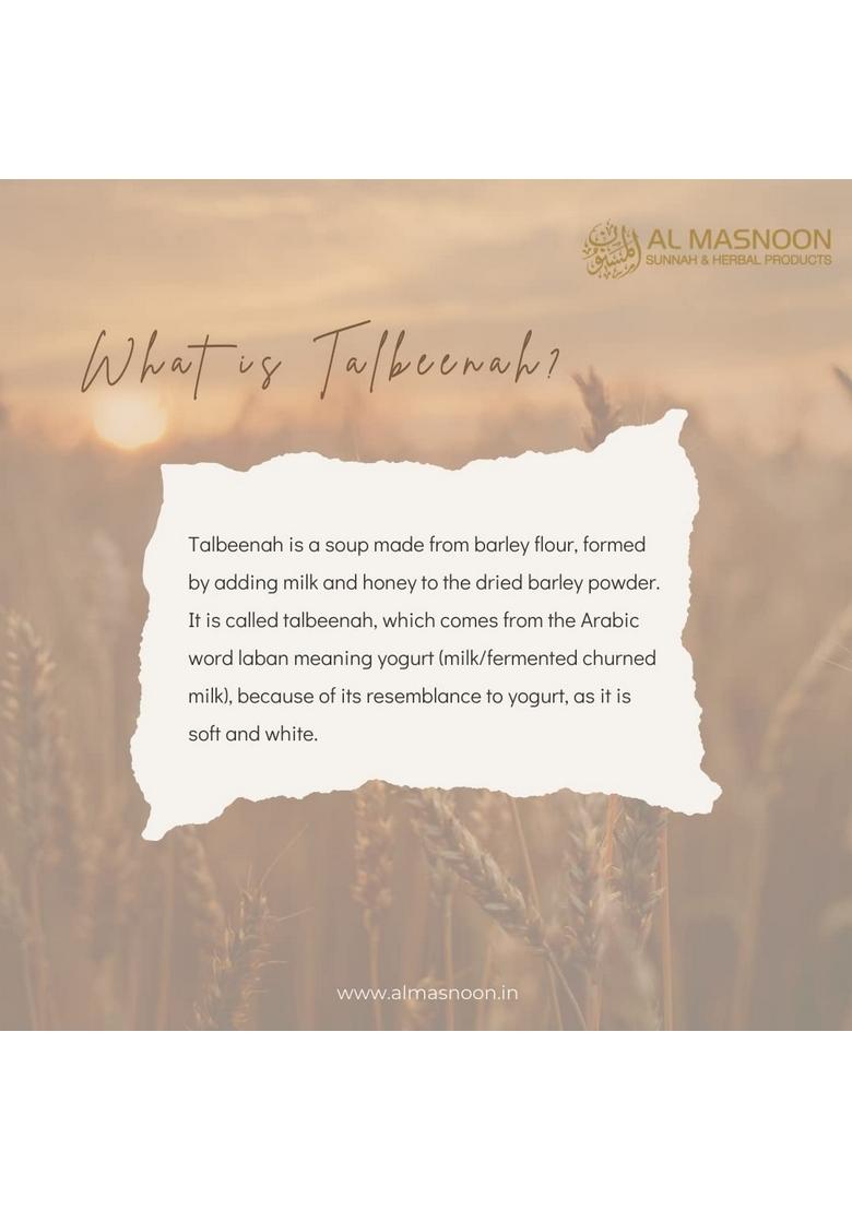 Talbina Special With Dry Fruits/A Sunnah & Healthy Diet Porridge For All Age Group (350G Pack Of 1)