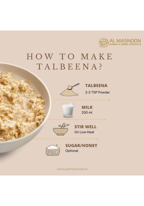 Talbina Special With Dry Fruits/A Sunnah & Healthy Diet Porridge For All Age Group (350G Pack Of 1)