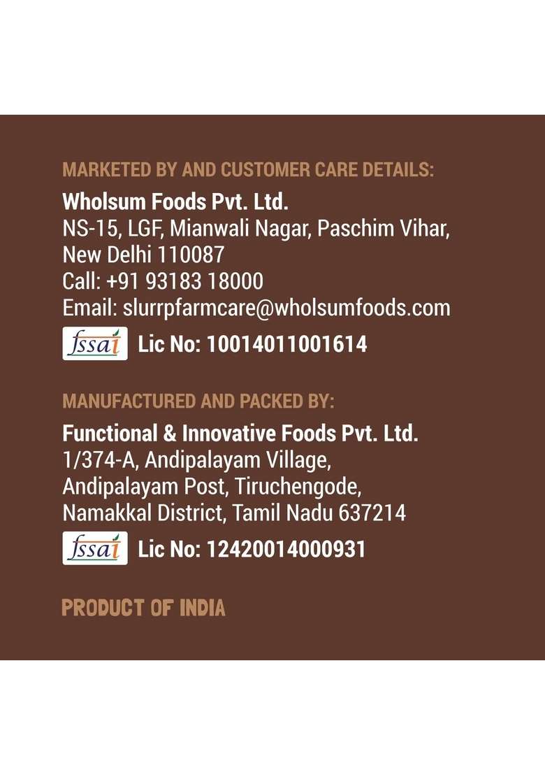 Slurrp Farm No Added Sugar, No Salt, Sprouted Ragi Powder | 100% Natural Ragi Flour | Free Mango Cereal Trial Pack | 250G + Free 50G - Indya