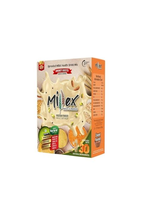 Millex Millet Healthy Mix 1Kg | 30 Natural Nutrition Ingredients | Sprouted Cereals,Nuts, & Pulses |No Sugar Organic Multigrain Nutrition Drink | |Porridge Mix (Pack Of 1)