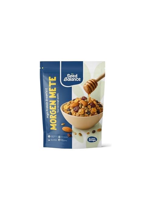 Seed Balance Morgen Mete | Not Your Regular Muesli | Honey Crunch | High Protein Snacking