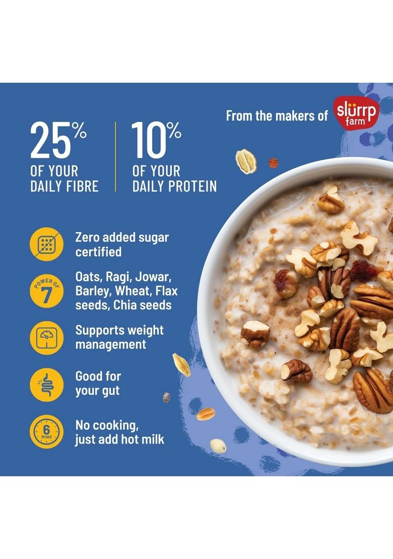 Mille Zero Added Sugar Millet And Oats | High Fibre | Power Of 7