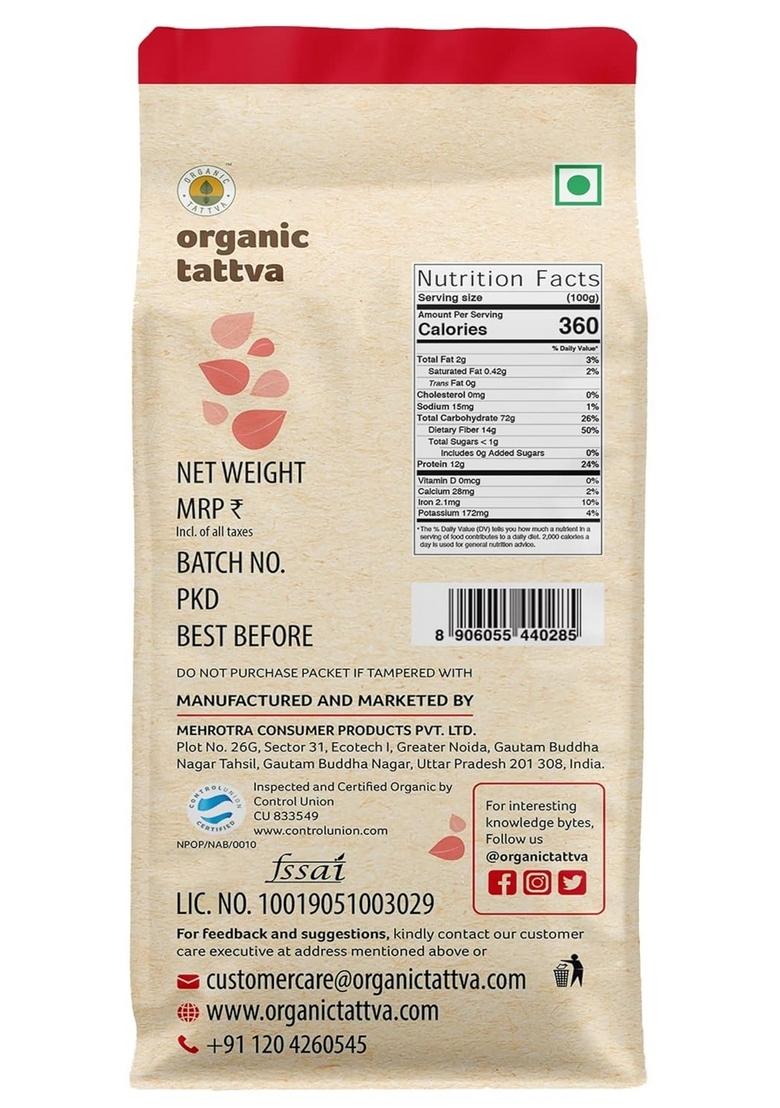 Organic Tattva, Organic Wheat Dalia / Daliya, 1Kg