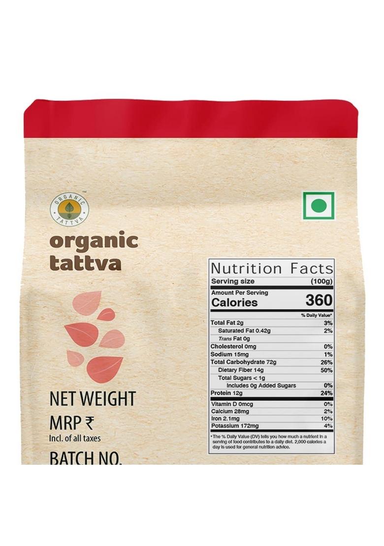 Organic Tattva, Organic Wheat Dalia / Daliya, 1Kg