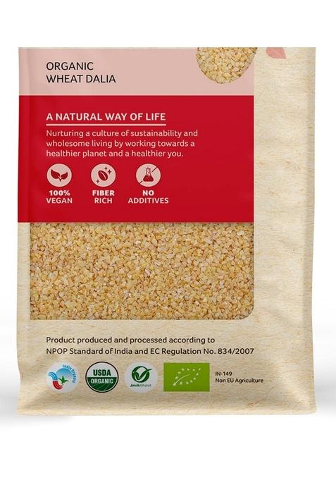 Organic Tattva, Organic Wheat Dalia / Daliya, 1Kg