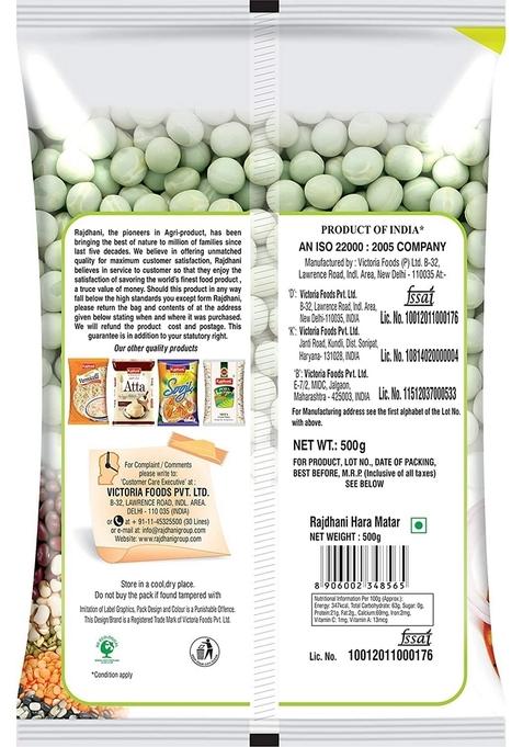 Rajdhani Matar Hara, 500 G