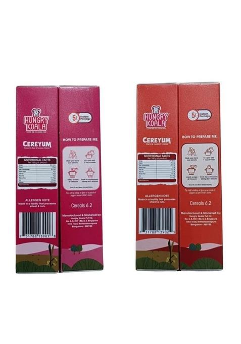 Hungry Koala Cereal Made With Natural Ingridients Oats Carrot Ragi & Banana For Kids To Grow Healthy No Preservative Or Additives Or Maida