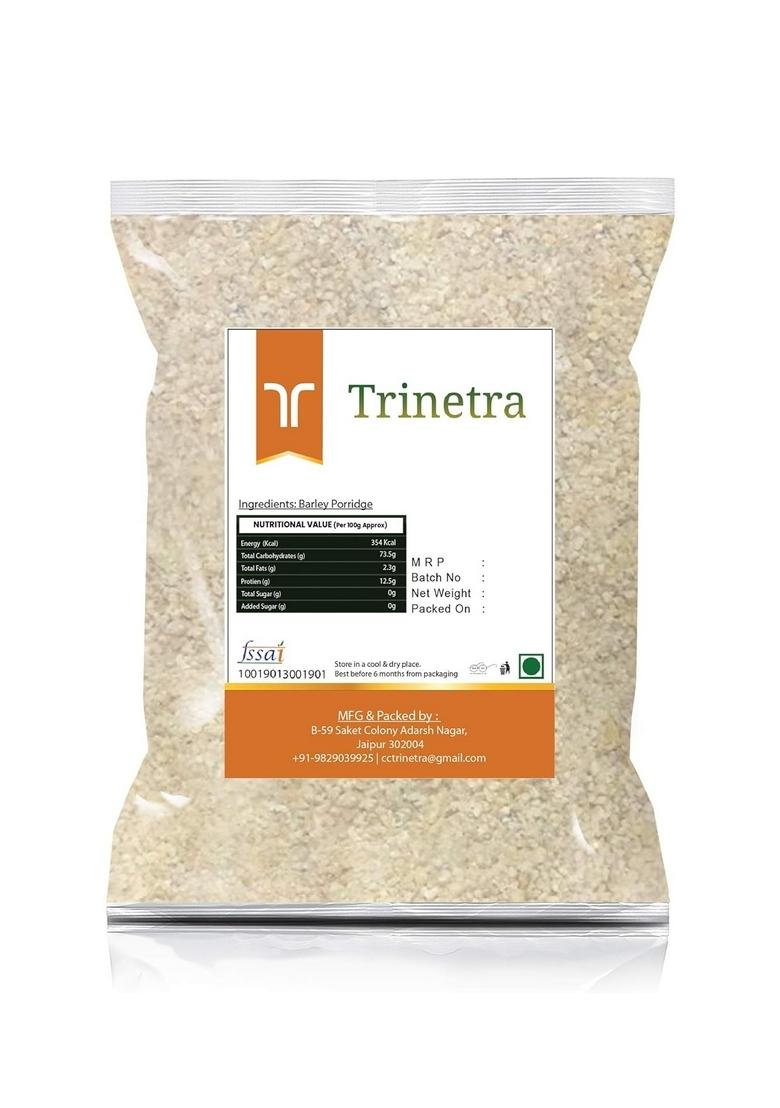 Trinetra Jau Daliya | Fibre-Rich Barley Porridge For Healthy Digestion | 1Kg
