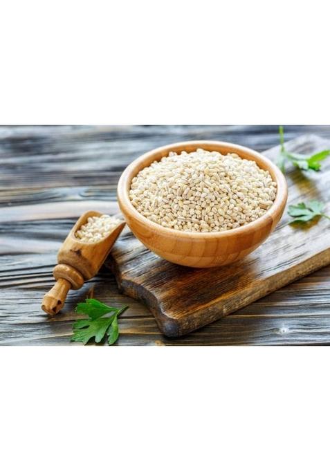 Nourcery Pearl Barley, 500G (Hulled Barley) | High Fiber Jau | Low Glycemic Index | Raw Barley Grain | Healthy By Nature | Cooks Like Rice | Ideal For Risottos & Soups | Naturally Gluten Free