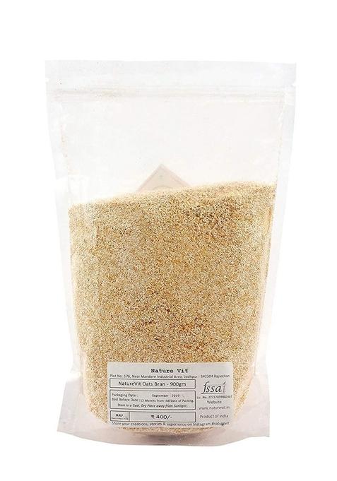Naturevit Oats Bran 1 Kg | Hot Cereal | Rich In Dietary Fiber & Protein | Ideal For Porridge, Baking & Smoothies