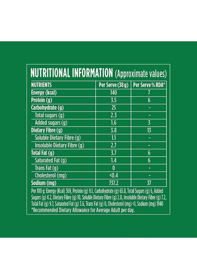Saffola Masala Oats |Veggie Twist | Tasty, Anytime Snack | Ready In 3 Mins | Millets Goodness- With Bajra & Jowar | No Maida, No Added Preservatives | Oats Helps Manage Weight |500G (Pack Of 2) - Indya