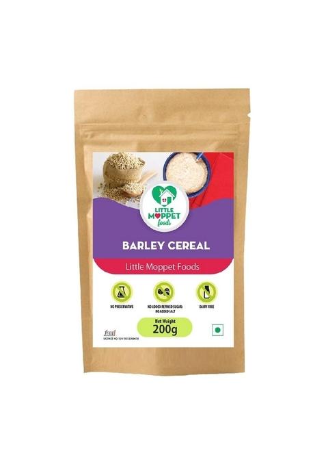 Little Moppet Foods – Barley Cereal 200G | No Additives And Preservatives | Free From Added Salt And Sugar |