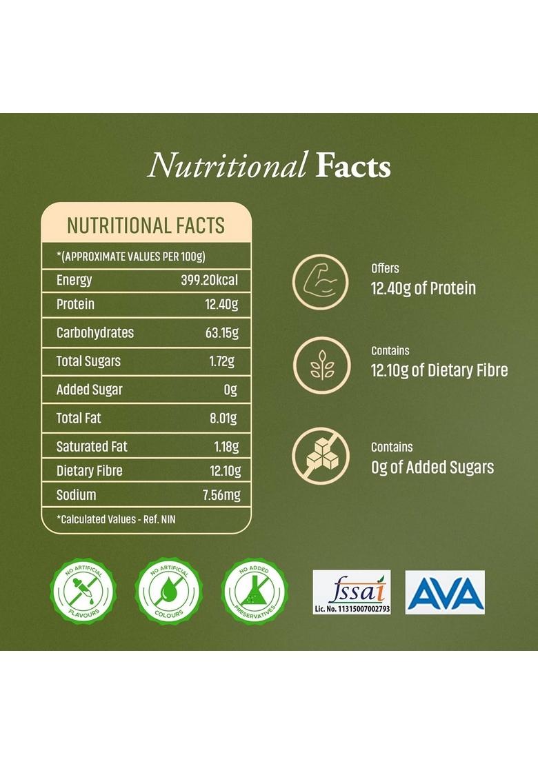 Melam Health Mix Powder 500G For Kids, Adults & Elderly People | Enriched With Green Jackfruit Flour & Millets | Gluten Free With No Added Sugar, Colours Or Preservatives | High In Protein & Fiber