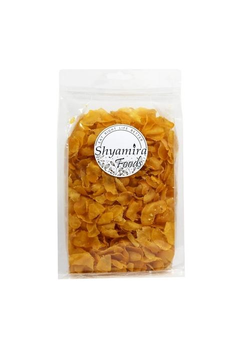 Shyamira Foods Raw Cornflakes For Frying | Maize Poha For Fry | Makai (Makki) Poha For Namkeen Chivda | Snacks For Breakfast, Diet, Baby, Kids | 800G