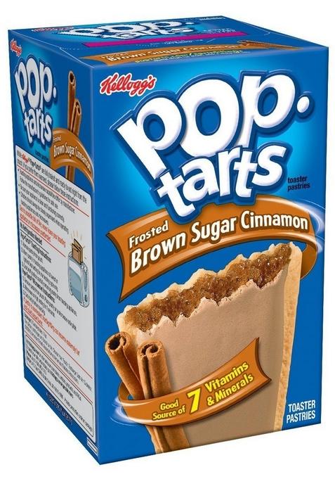 Kellogg'S Pop Tarts - Frosted - Brown Sugar & Cinnamon, 8 Counts 397G