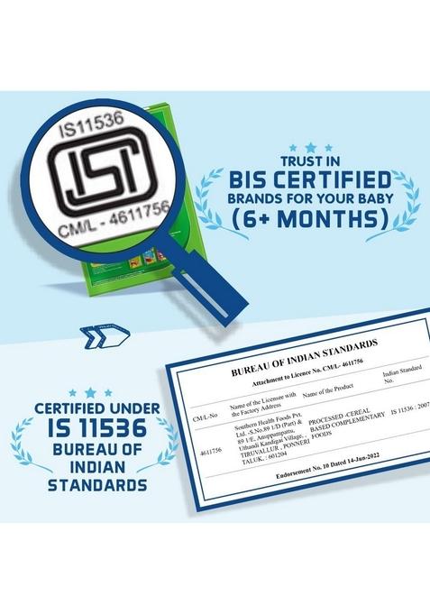 Manna Baby Cereal. No Added Sugar, Baby Food Safe For 6