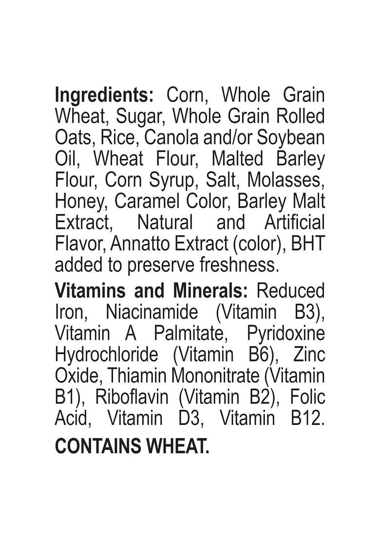 Post Honey Bunches Of Oats Honey Roasted Heart Healthy, Low Fat, Made With Whole Grain Cereal 12 Ounce, 340G - Indya