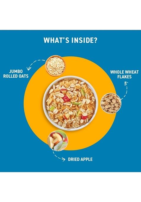 Bagrry’S No Added Sugar Muesli 1Kg Jar | 0% Added Sugar | 90% Whole Grains | High Fibre & Protein | Plant-Based Breakfast Cereal | No Nuts, No Corn Flakes | Ideal For Diabetics & Weight Management | No Preservatives