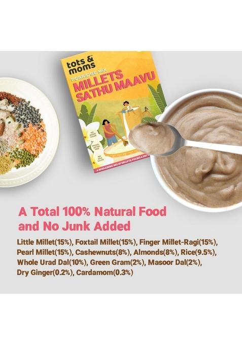Tots And Moms Multigrain Millet Cereal