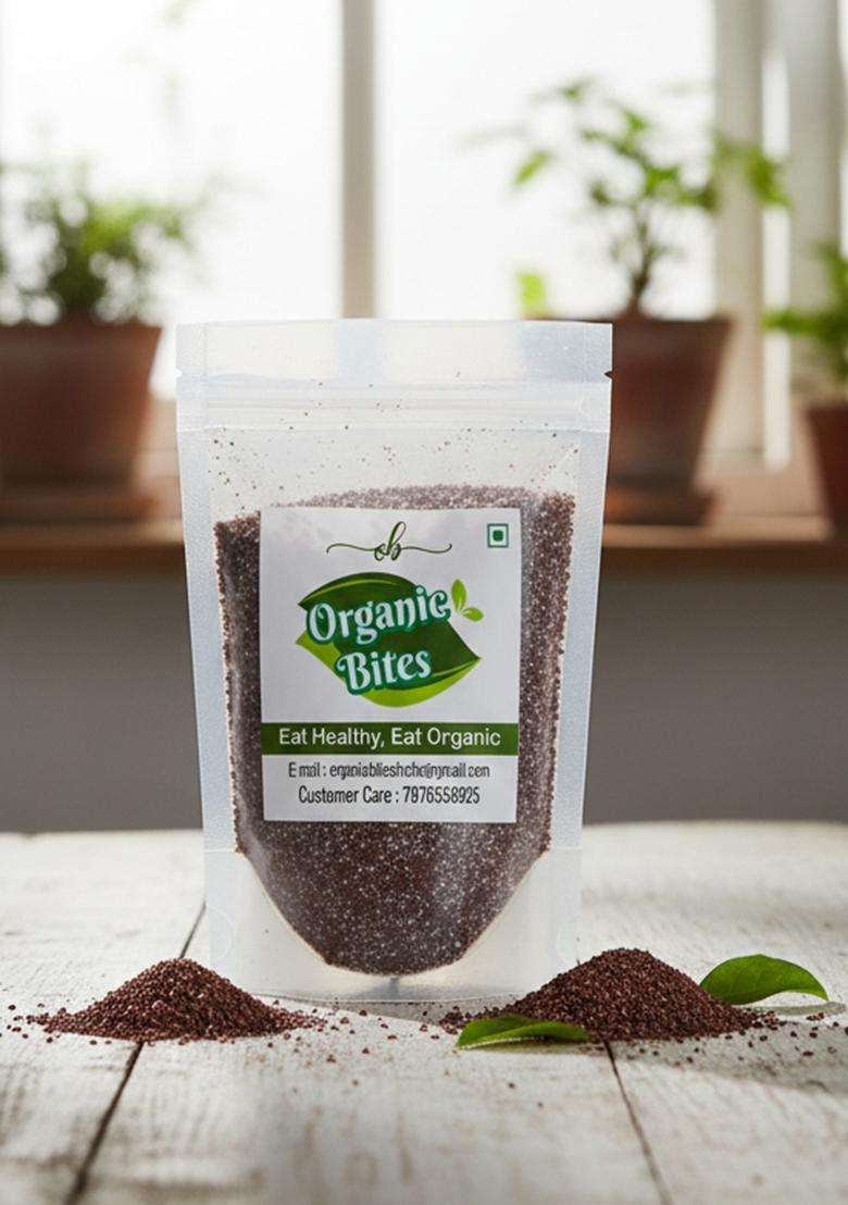 Organic Bites Ragi Daliya (Finger Millet Porridge) - 400 Gm - Indya