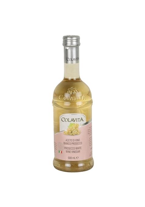 Colavita Prosecco White Vinegar 500Ml | For Salads, Seasoning Fish And White Meats | No Artificial Colours
