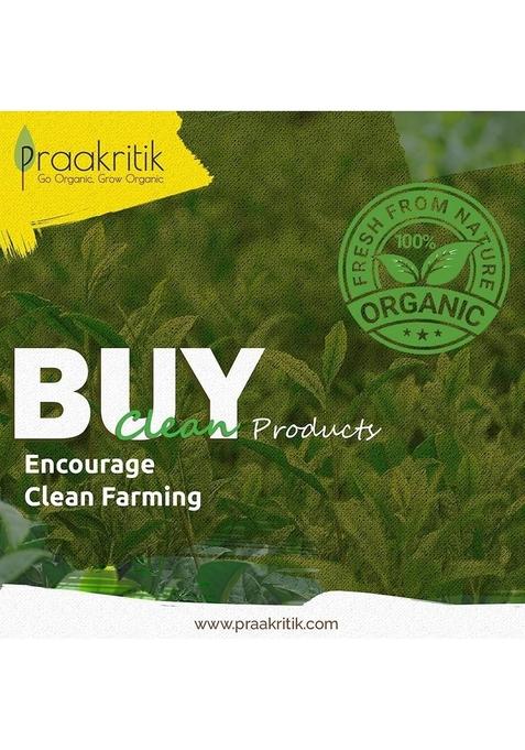 Praakritik Organic Jumbo Rolled Oats 500 Gram, Gluten Free Oats, Healthy Breakfast Cereal & Diet Food, Support Weight Loss, High In Protein & Fibre