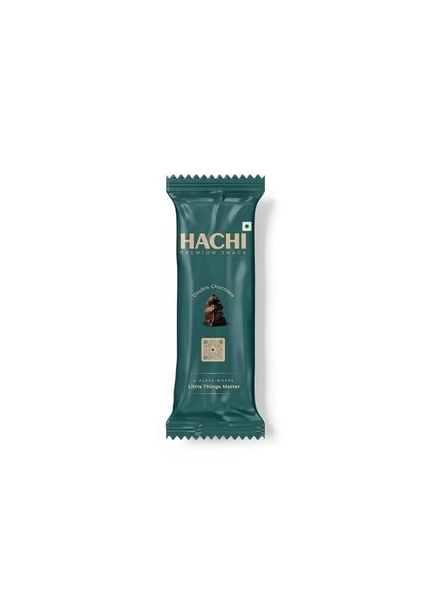 Hachi Double Chocolate Granola | Crunchy Granola With Rolled Oats, Dark Chocolate & Jaggery | Healthy Snack For Tiffin, Office & Travel | Pack Of 10 (35G Each)