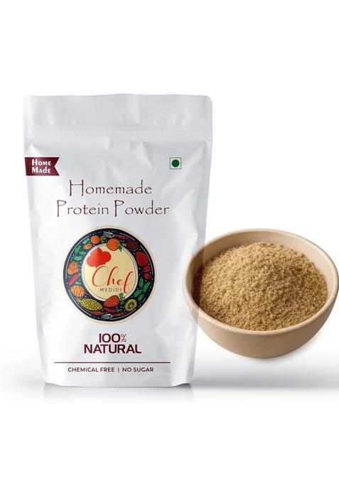 Homemade Protein Powder – Almonds, Cashews, Flax Seeds, Pumpkin, Sunflower, White Sesame & Chia | No Sugar | No Chemicals | Pure Natural Raw Protein Mix – 100% Healthy