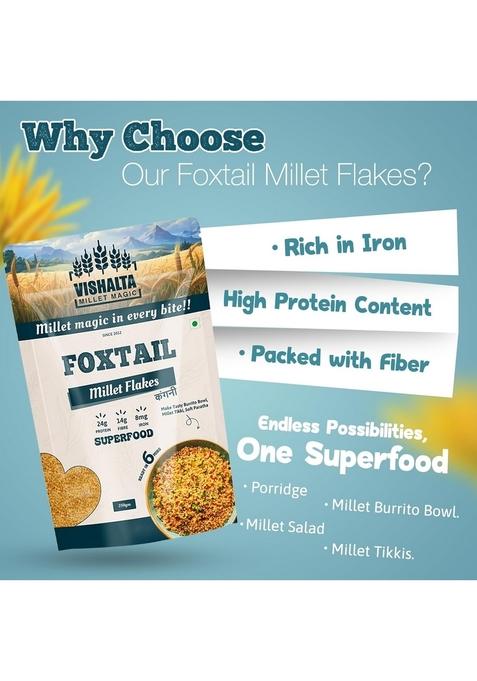 Vishalta Foxtail Millet Flakes 250 Gm