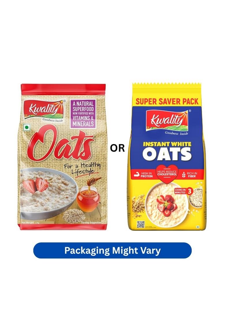 Kwality Instant White Oats 1Kg