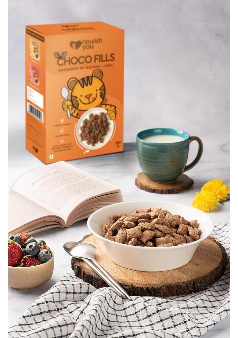 Nourish You Quinoa + Ragi Fills | Choco Fills | Vanilla Fills | 250G Each