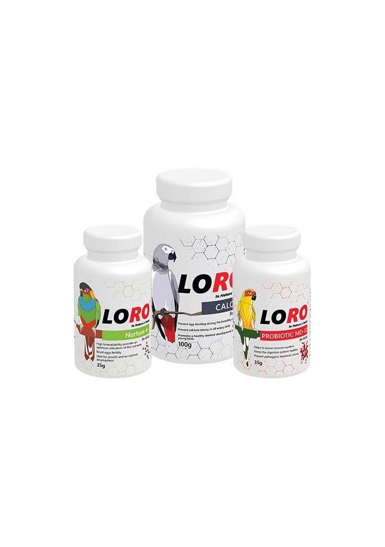 Loro: In Nature'S Hand Premium Vitamin,Calcium And Probiotic Supplement For Breeding Pet Birds: Enhances Immunity, Promotes Breeding, And Guards Against Illness