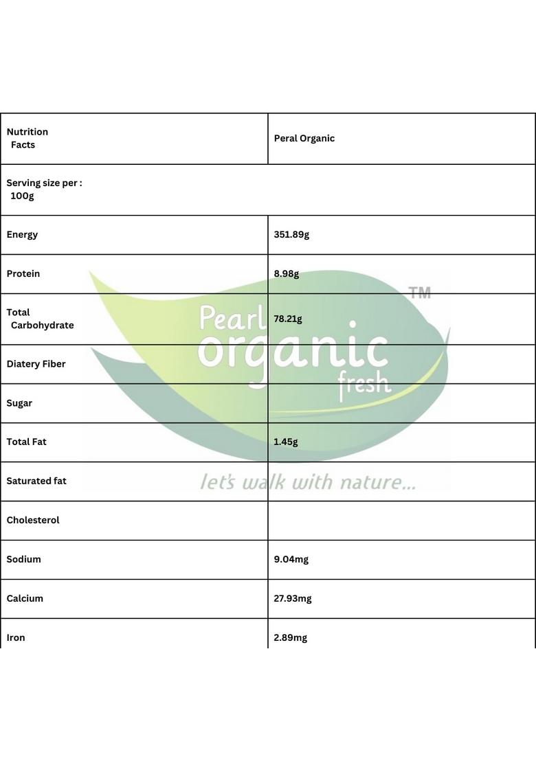 Pearl Organic Fresh Barley Dalia (1 Kg) Jau Daliya | High-Fiber & Protein-Rich Cracked Barley | Easy To Cook & Digest | Ideal For Weight Loss, Porridge, Upma, Khichdi, Healthy Breakfast Cereal