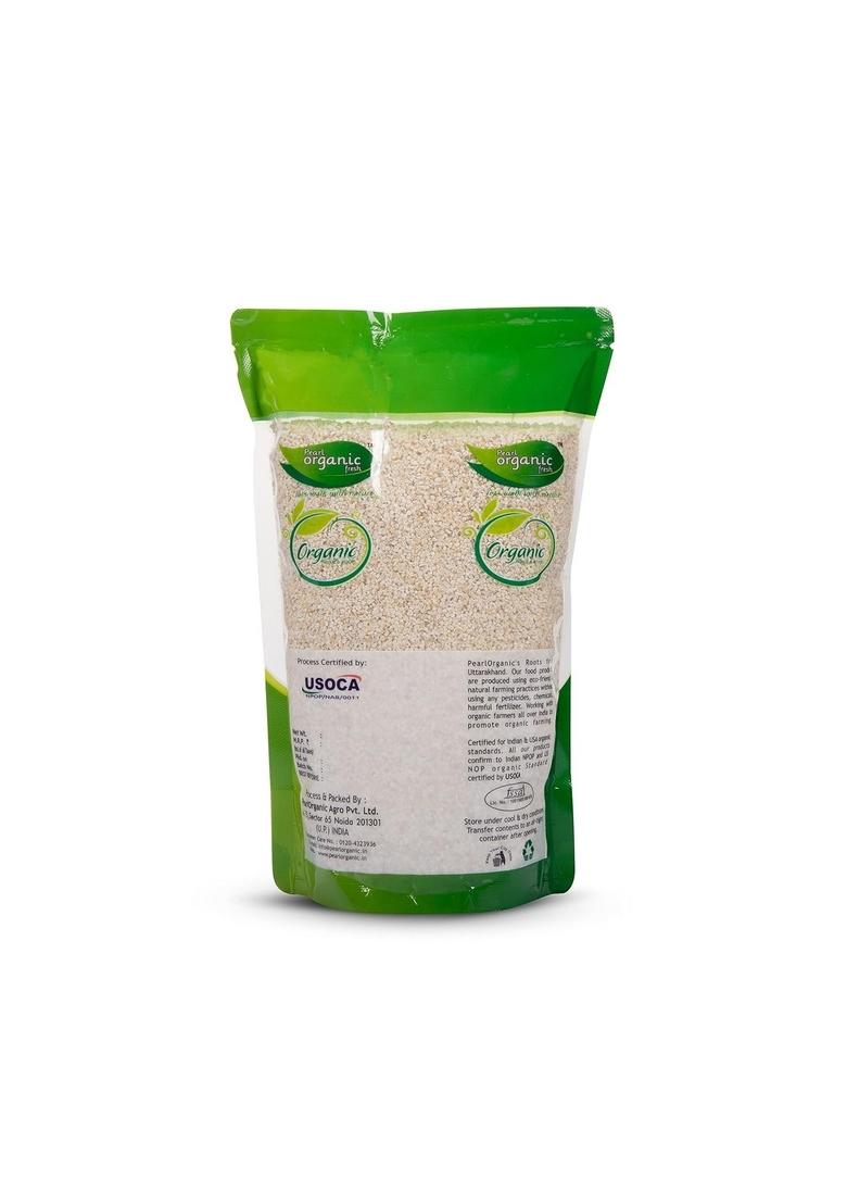 Pearl Organic Fresh Barley Dalia (1 Kg) Jau Daliya | High-Fiber & Protein-Rich Cracked Barley | Easy To Cook & Digest | Ideal For Weight Loss, Porridge, Upma, Khichdi, Healthy Breakfast Cereal
