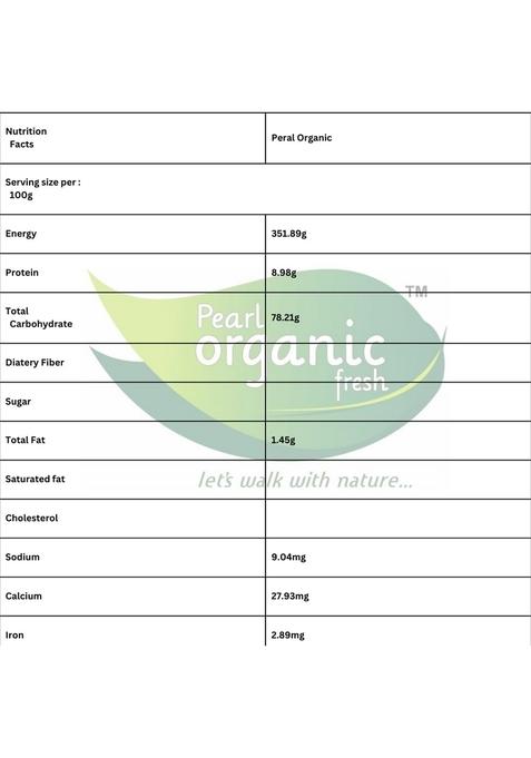 Pearl Organic Fresh Barley Dalia (1 Kg) Jau Daliya | High-Fiber & Protein-Rich Cracked Barley | Easy To Cook & Digest | Ideal For Weight Loss, Porridge, Upma, Khichdi, Healthy Breakfast Cereal